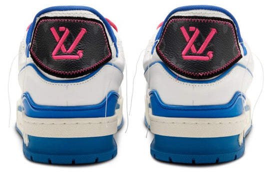 LOUIS VUITTON TRAINERS 'WHITE PINK BLUE FOR SAINT-TROPEZ' 1A9DCE