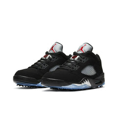 JORDAN AIR JORDAN 5 RETRO LOW GOLF BLACK METALLIC